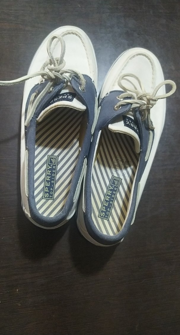 Sperry  top-sider Erkek- Bayan Beyaz Bağcıklı Casual Ayakkabı - Görsel 4