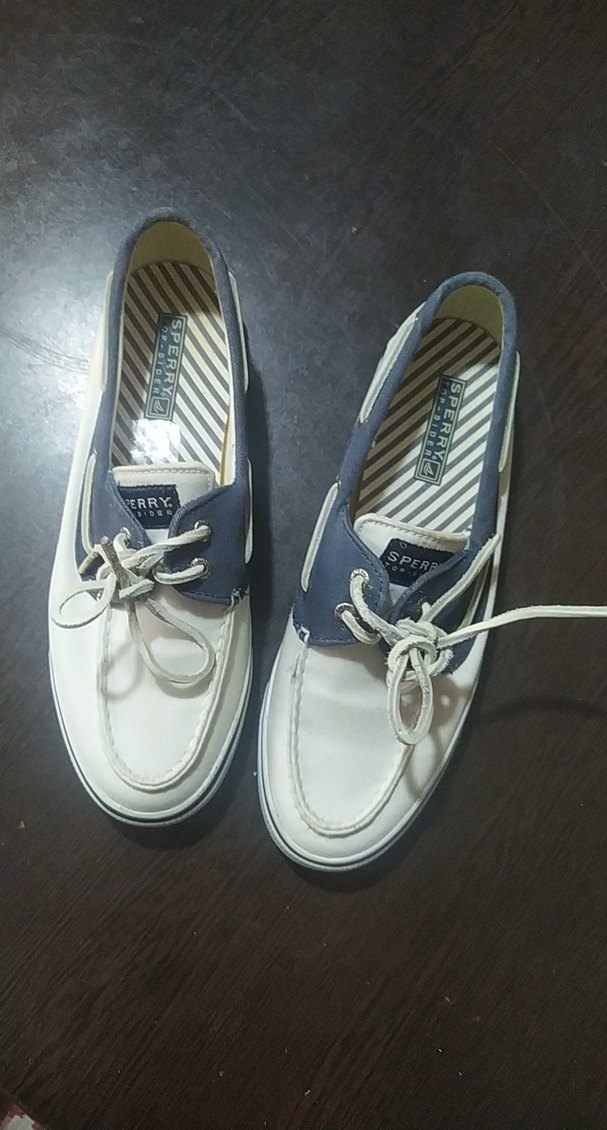 Sperry  top-sider Erkek- Bayan Beyaz Bağcıklı Casual Ayakkabı - Görsel 5