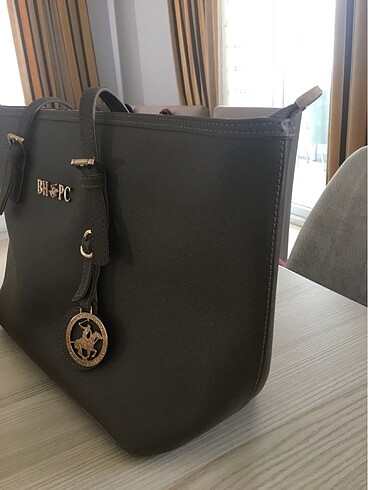 Beverly Hills Polo Club Haki renk şık bayan çanta
