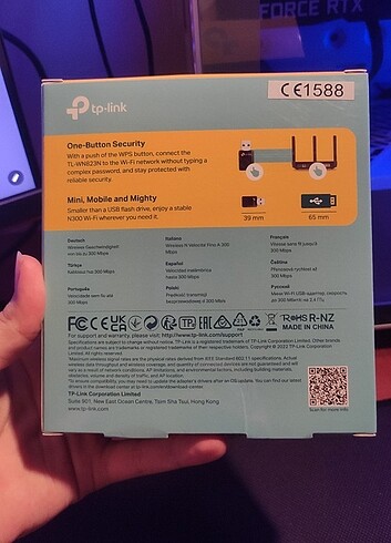 Tp-Link Tp link wireless adaptör.
