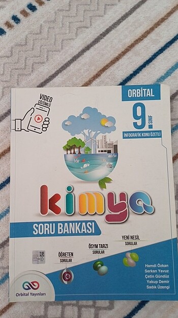 9. Sinif Orbital Yayınları Kimya Soru Bankasi