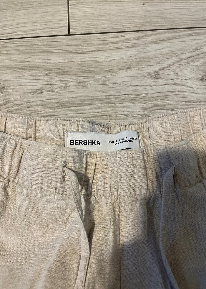 Bershka keten pantolon - Görsel 2