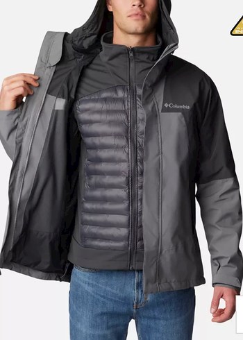 Columbia Gri Erkek 3in1 mont - Görsel 7