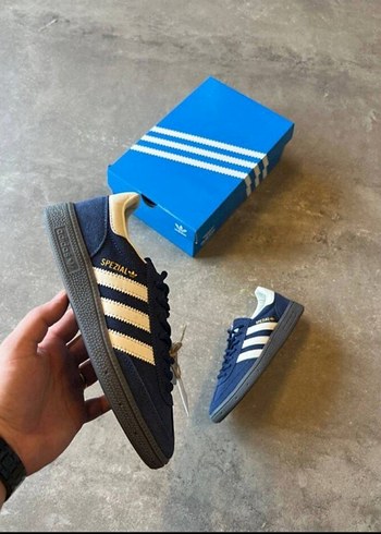 36 Beden mavi Renk Koyu Mavi Denim Adidas SPEZIALY Spor Ayakkabı