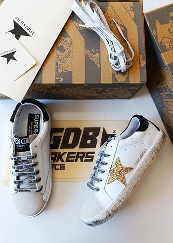 Golden Goose Deluxe Beyaz Kadın Stiletto Top Sneaker