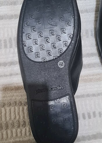 Pierre Cardin Siyah Nakışlı Erkek Ev Terliği - Görsel 3