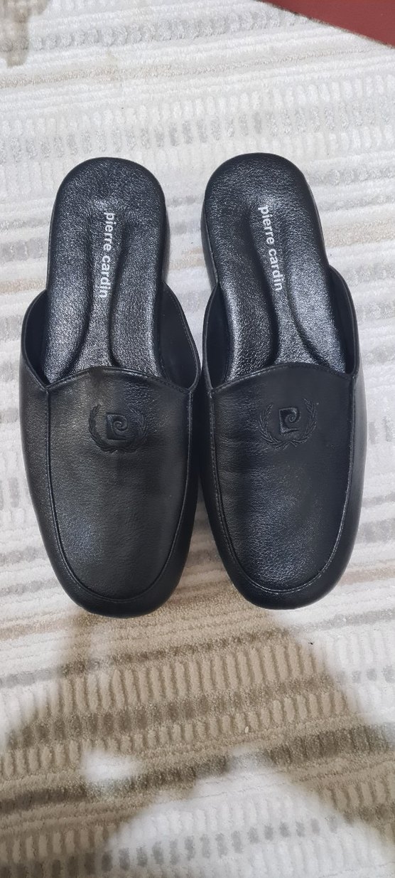 Pierre Cardin Siyah Nakışlı Erkek Ev Terliği - Görsel 2