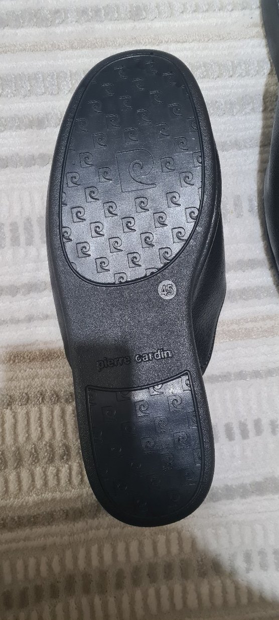 Pierre Cardin Siyah Nakışlı Erkek Ev Terliği - Görsel 3