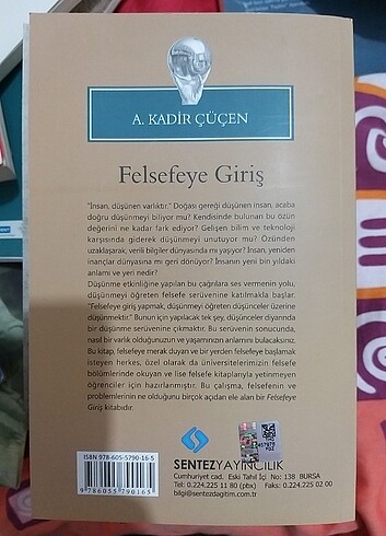  Kadir Çüçen Felsefeye giriş
