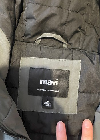 Mavi Erkek Mont - Görsel 3