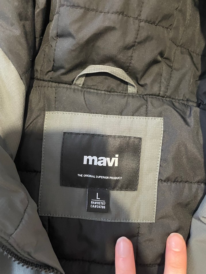 Mavi Erkek Mont - Görsel 3