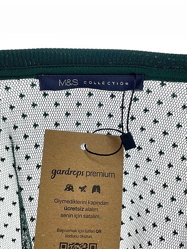 38 Beden yeşil Renk Marks & Spencer Bluz %70 İndirimli.