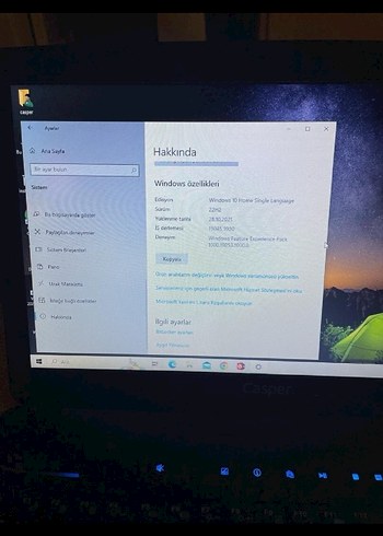 Siyah Casper Dizüstü Bilgisayar - Görsel 11