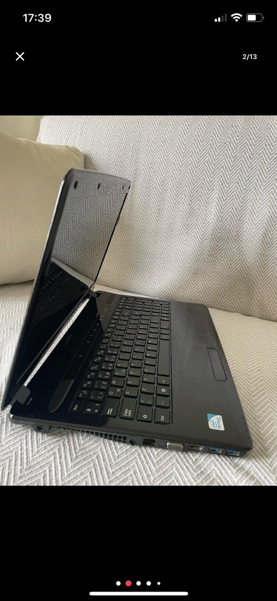 Siyah Casper Dizüstü Bilgisayar - Görsel 2