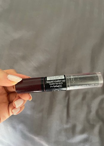 Mac Bordo Çift Taraflı Likit Ruj - Görsel 2