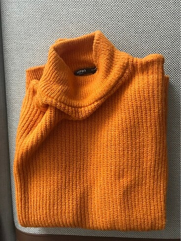 Erkek Koton Marka Yarım Boğazlı Kazak - Görsel 2