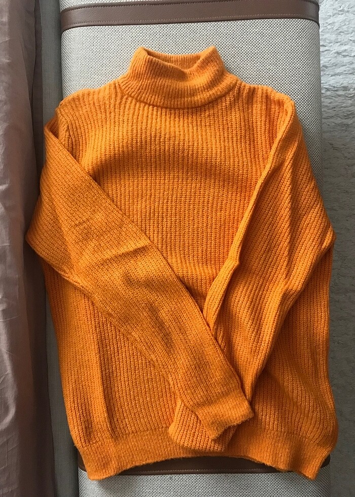 Erkek Koton Marka Yarım Boğazlı Kazak - Görsel 3