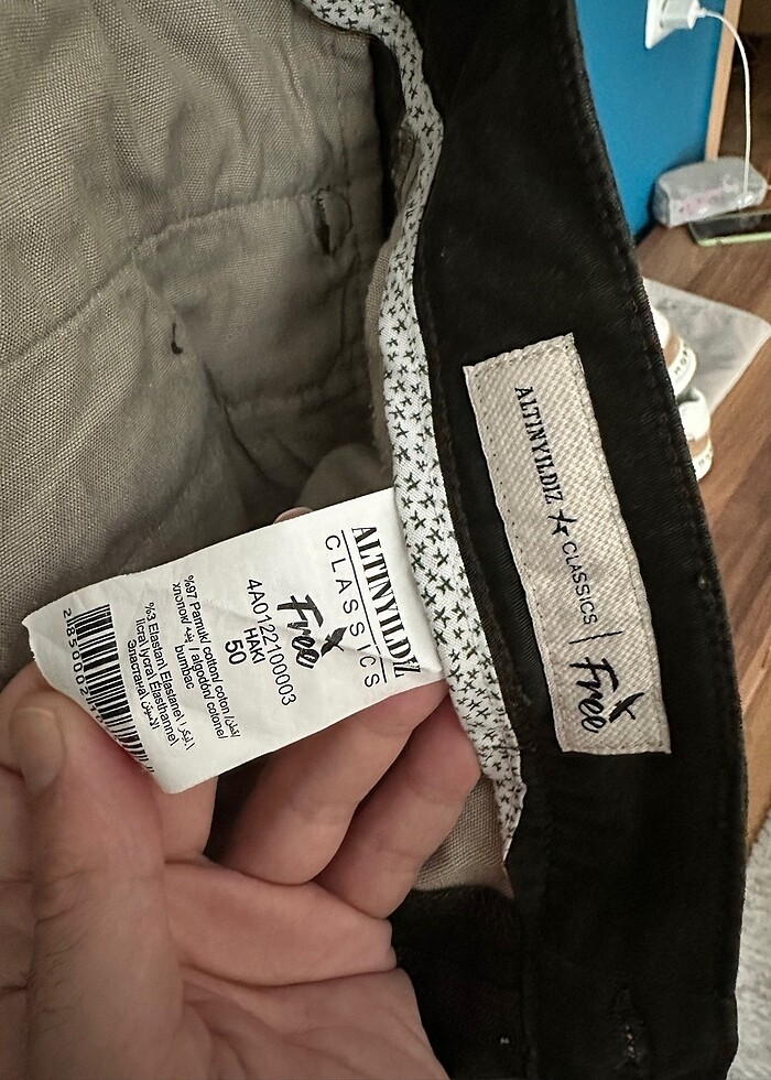 Altınyıldız Erkek Haki Pantolon - Görsel 4