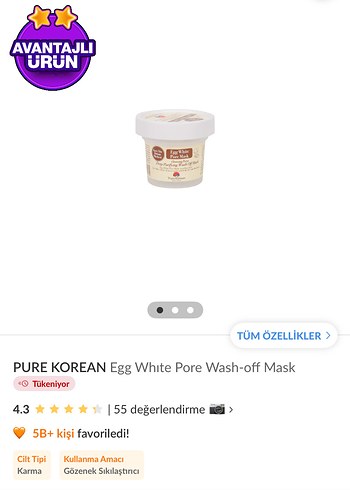  Beden Renk Yumurta Akı Gözenek Maskesi