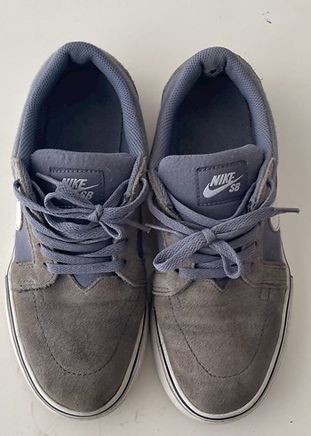 Gri Erkek Çocuk Denim Spor Ayakkabı - Görsel 2