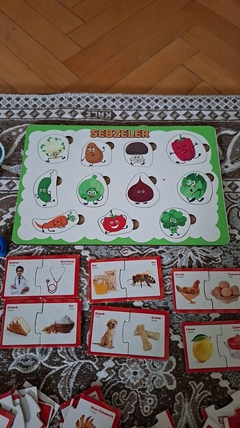 Beden Sebze görsel ilişki kurma