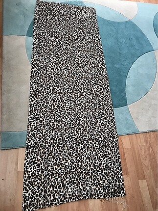 İpek evi leopar şal