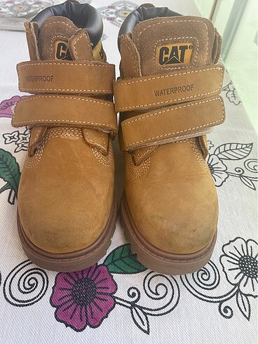 30 Beden camel Renk Cat çocuk botu