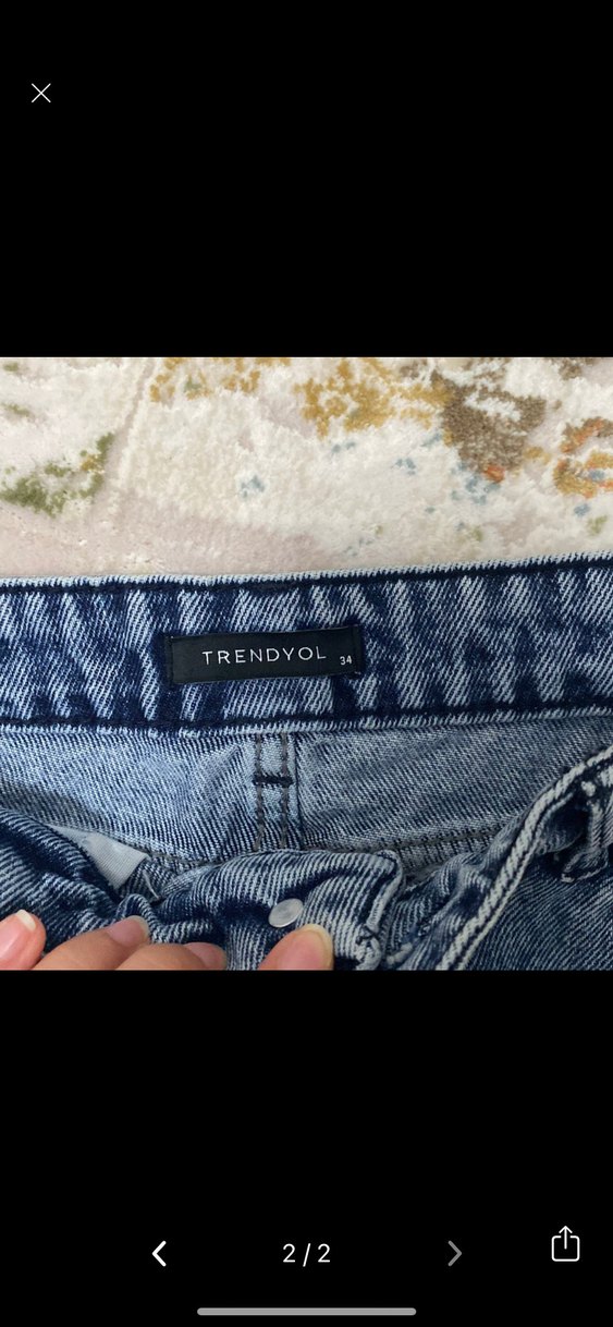 trendyol kot etek - Görsel 2