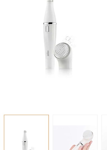 Braun Face 810 Yüz Epilatörü ve Temizleme Fırçası - Görsel 2