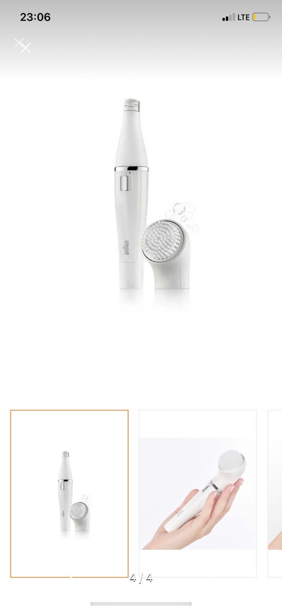 Braun Face 810 Yüz Epilatörü ve Temizleme Fırçası - Görsel 2