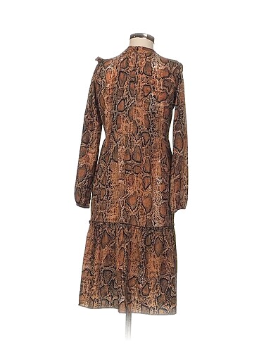 s Beden Vintage Love Uzun Elbise %70 İndirimli.