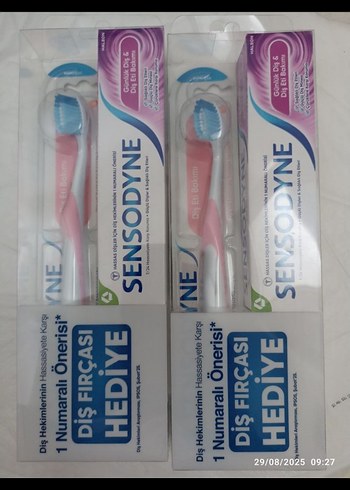 Sensodyne Diş Macunu ve Diş Fırçası Seti