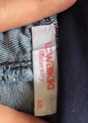 Rahat Kesim Hamile Kot Pantolon LC Waikiki 42L - Görsel 3