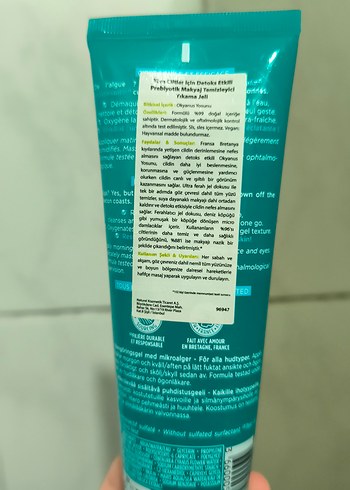 Yves Rocher Pure Algue 3'ü 1 Arada Makyaj Temizleyici - Görsel 3