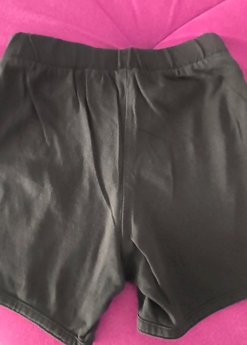 H&M 1,5-2 yasSiyah Baskılı Kemerli Mini kız bebekŞortu - Görsel 4