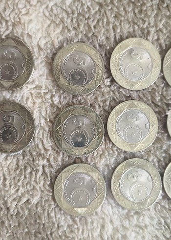 koleksiyonlik 100.yil parasi 10 adet - Görsel 4