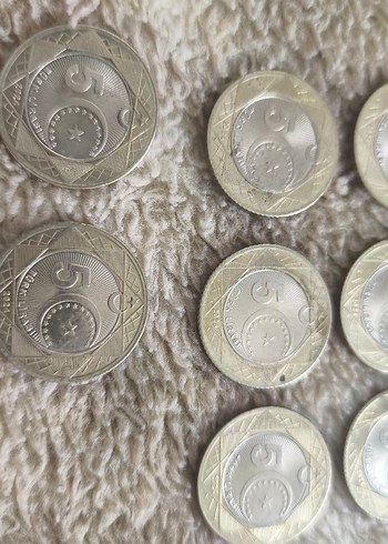 koleksiyonlik 100.yil parasi 10 adet - Görsel 5