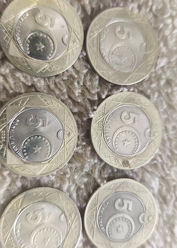 koleksiyonlik 100.yil parasi 10 adet - Görsel 6