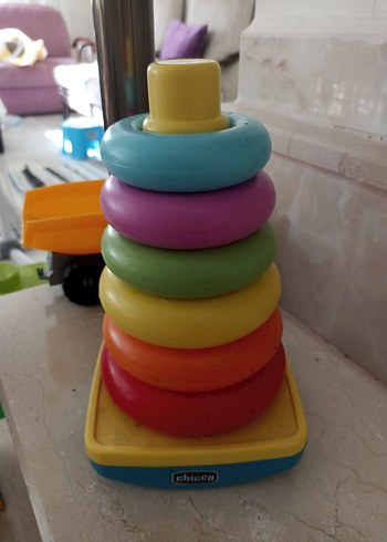 Chicco oyun kulesi ve halkaları - Görsel 2