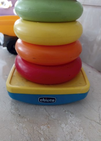 Chicco oyun kulesi ve halkaları - Görsel 3