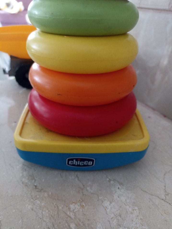 Chicco oyun kulesi ve halkaları - Görsel 3