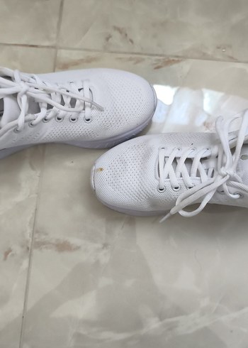 Beyaz Bağcıklı Kadın Spor Ayakkabı Hammer Jack - Görsel 3