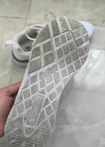 Beyaz Bağcıklı Kadın Spor Ayakkabı Hammer Jack - Görsel 6