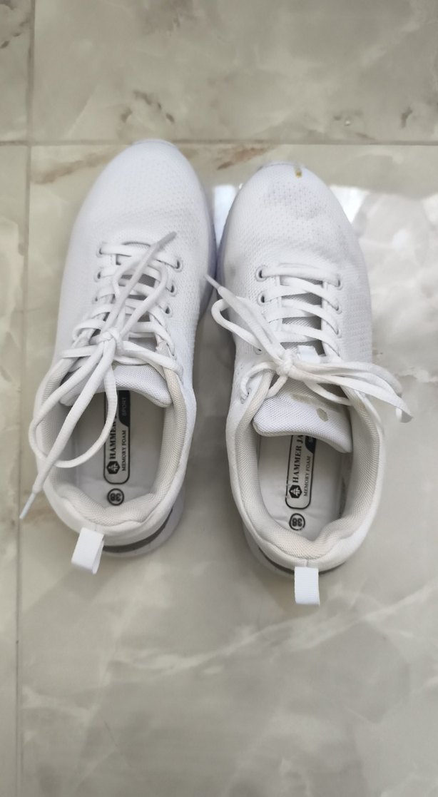 Beyaz Bağcıklı Kadın Spor Ayakkabı Hammer Jack - Görsel 2