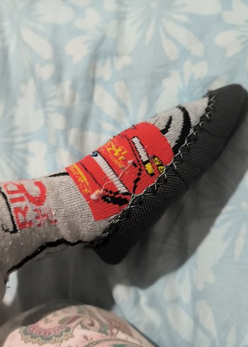 Disney 28-29 Gri Baskılı Erkek Çocuk Sıcak Terlik - Görsel 7