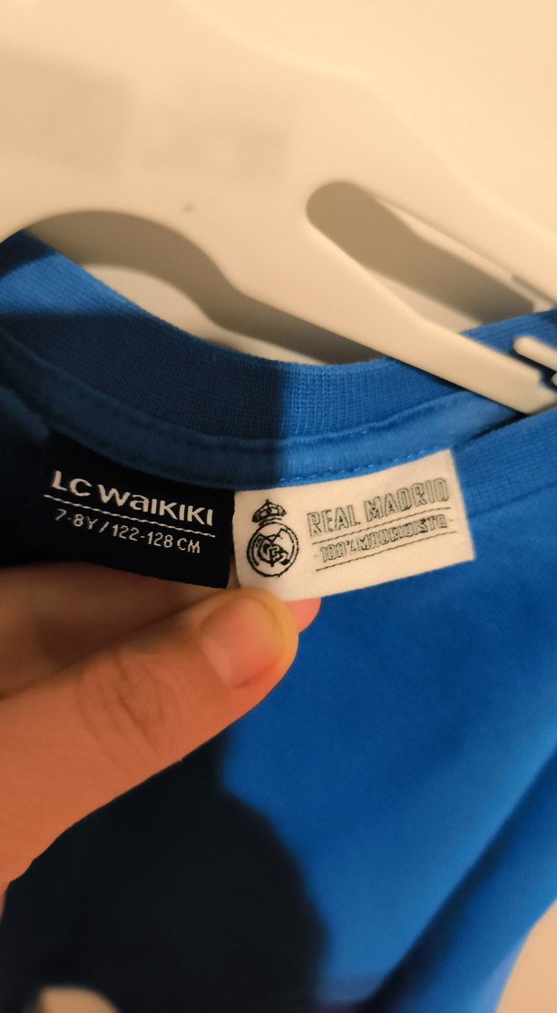 Erkek Çocuk Mavi Real Madrid Sweatshirt7-8 yas - Görsel 2