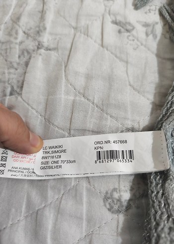 Gri Örgü Kadın Şal - Görsel 4