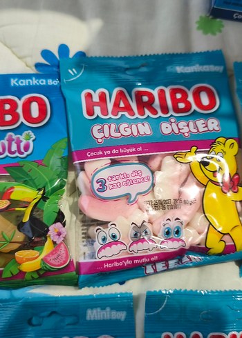 Haribo Çılgın Dişler Şekerleri 9 adet - Görsel 6