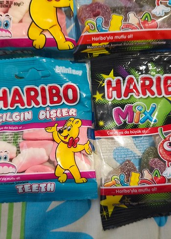 Haribo Çılgın Dişler Şekerleri 9 adet - Görsel 4