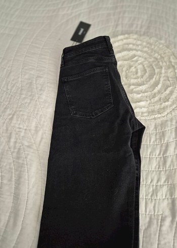 27 Beden mavi jeans ibiza Gri Kadın Bol Kesim Kot Pantolon